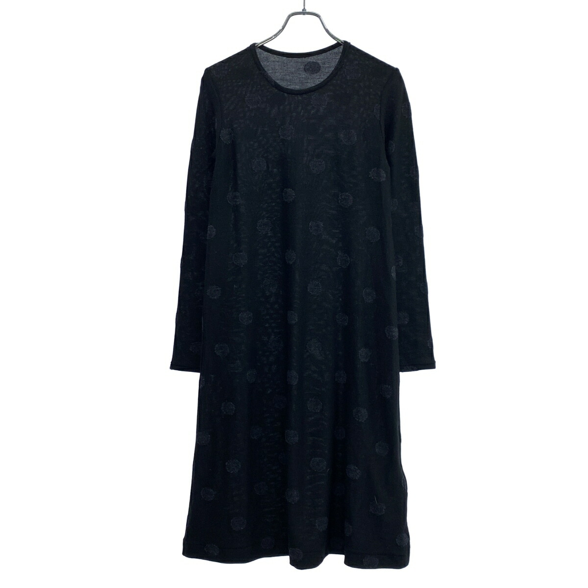 新品 ヨウジヤマモト y's ブラック コットン フロントポケット ドレス 新品 ヨウジヤマモト y's ブラック コットン フロントポケット ドレス