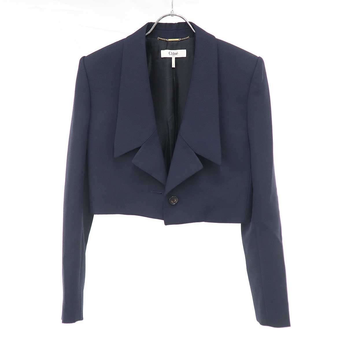 Chloé デニムジャケット 34サイズ 中古・古着通販】Chloe (クロエ) デニムジャケット インディゴ