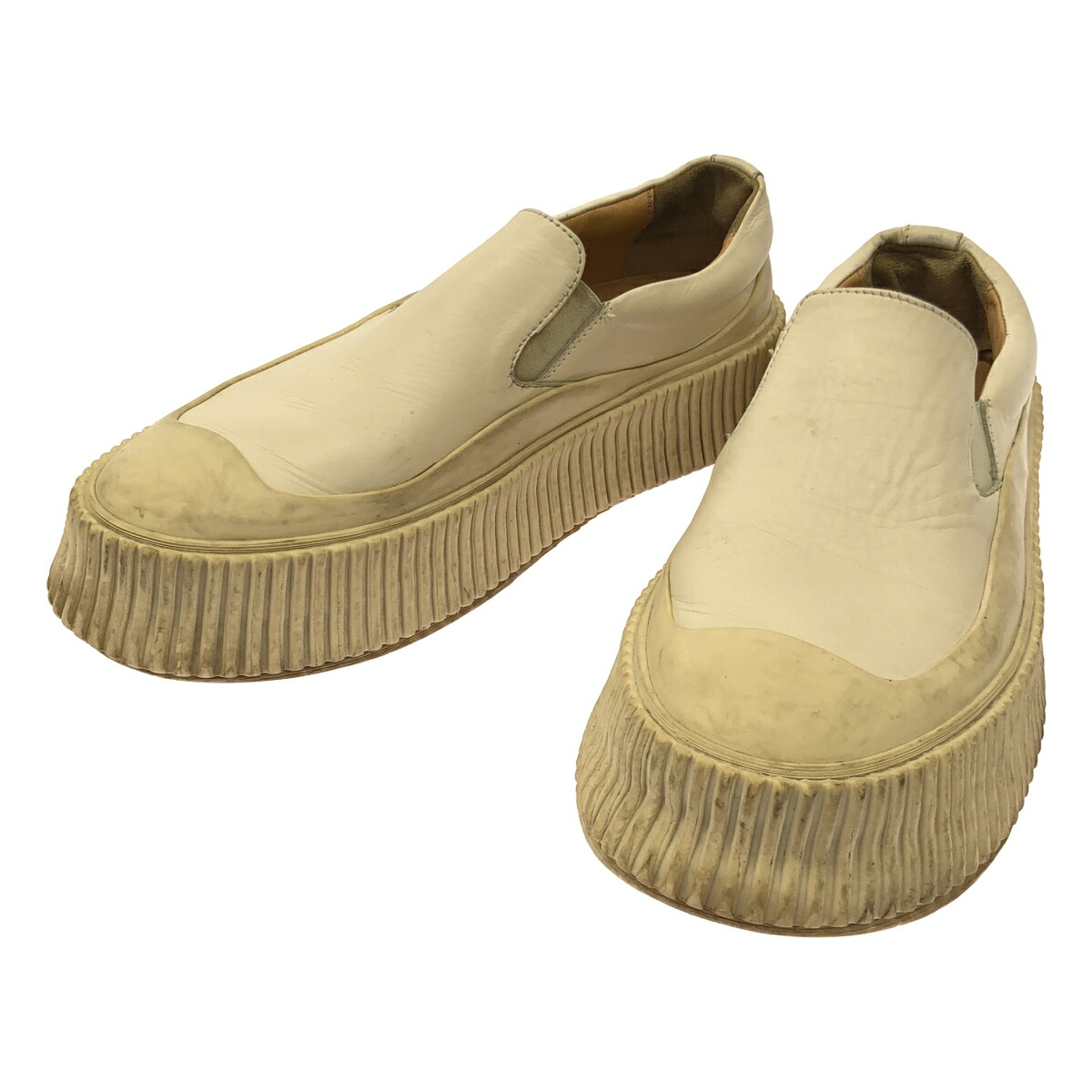 楽天市場】【ジルサンダー】Jil Sander レザー スリッポン スニーカー