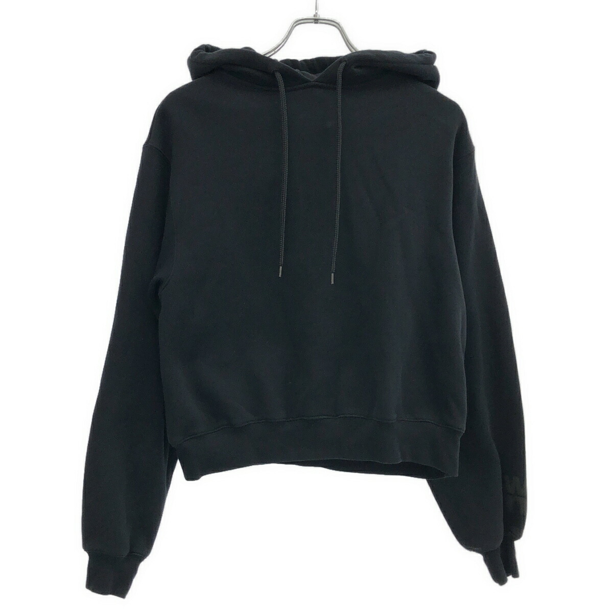 専用　Alexanderwang アレキサンダーワン パーカー★黒★ alexanderwang アレキサンダーワング ブラック クリースドテリー