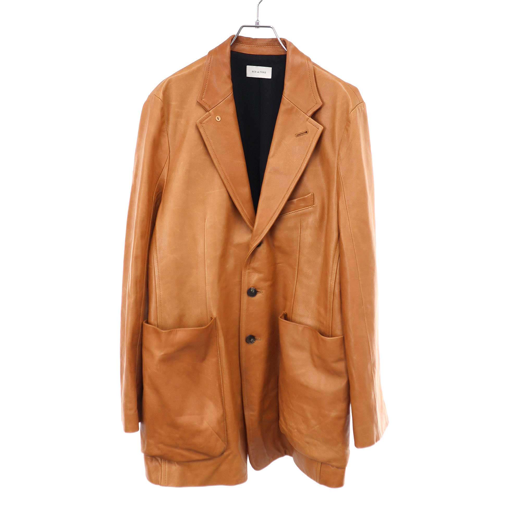 楽天市場】【中古】ベッドフォード BED J.W. FORD 24AW Leather Jacket