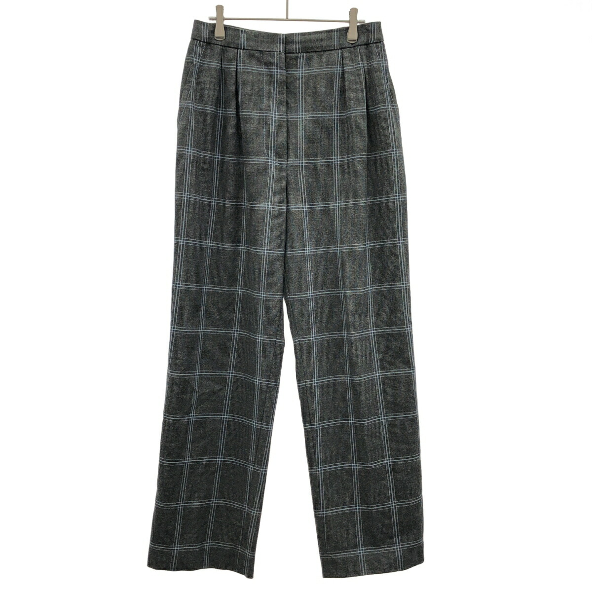 MARNI マルニ 20AW ウールチェックトラウザーパンツ PAMA0192U0 薄墨色 38 【中古】 ITDLF14WO89A