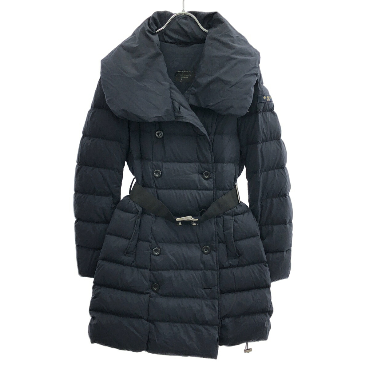 タトラス AGOGNA ダウンコート ベルト付き ブラック サイズ2 TATRAS（タトラス） アゴーニャ TATRAS AGOGNA ダウン ダウン