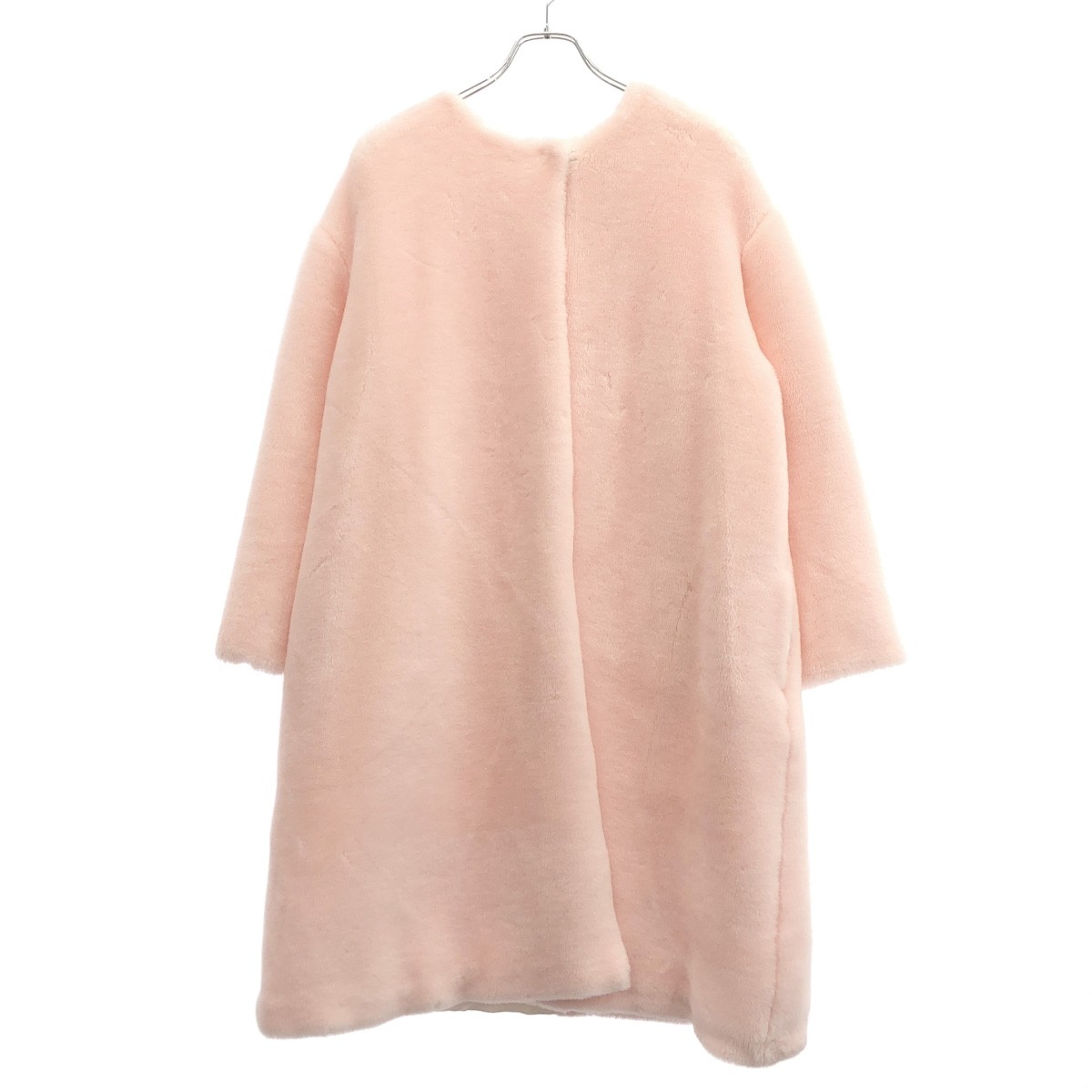 楽天市場】YOKO CHAN ヨーコチャン YCC-415-048 ウール 裾ファー切替