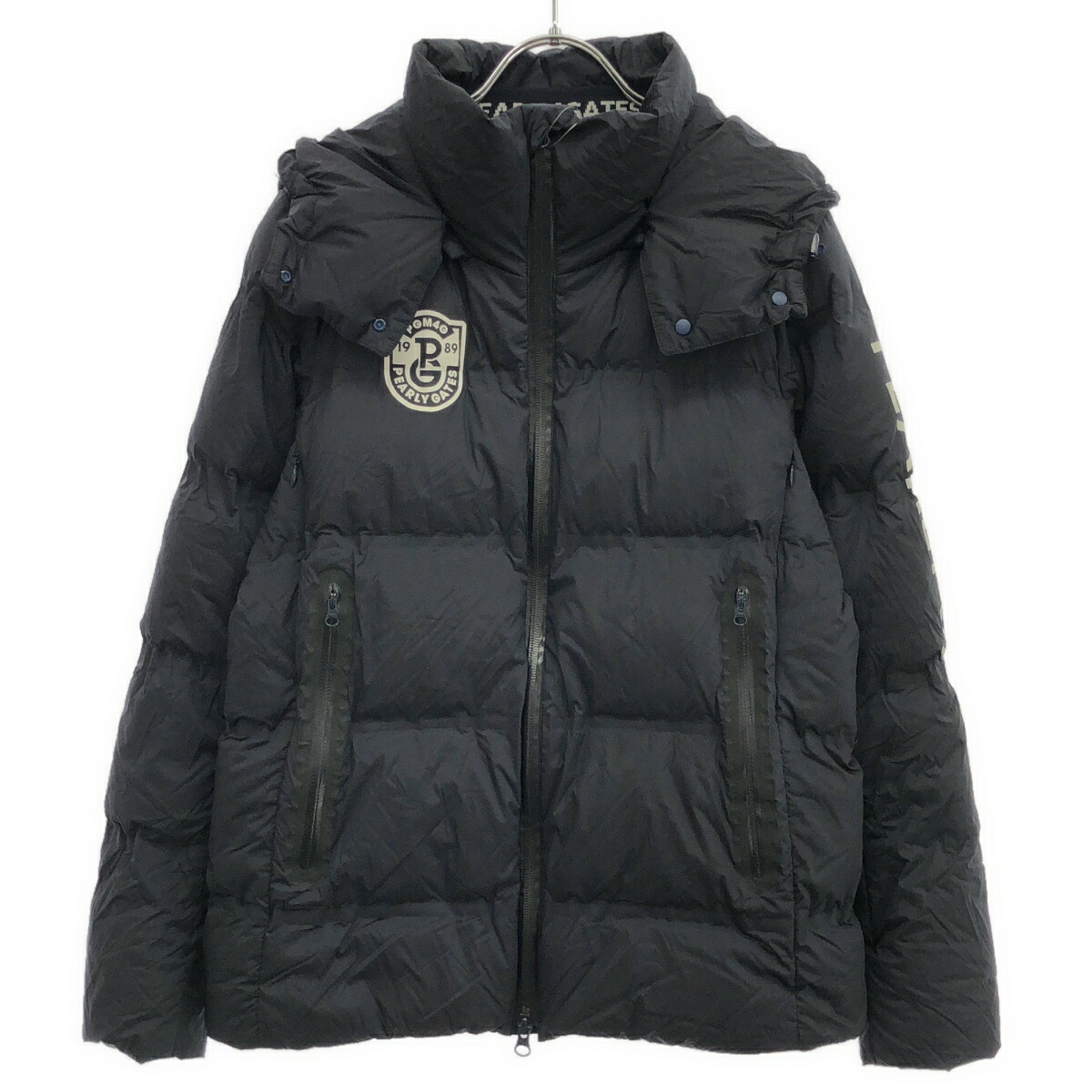 楽天市場】【美品】パーリーゲイツ 2WAYダウンジャケット カーキ