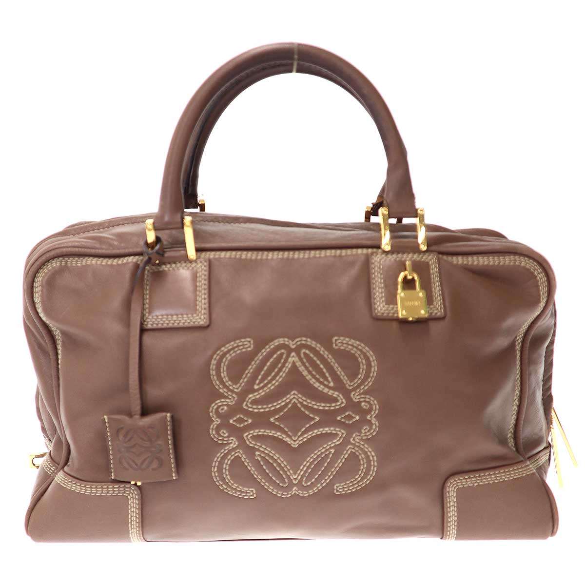 楽天市場】LOEWE ロエベ アマソナ40 アナグラム ハンドバッグ ボストン