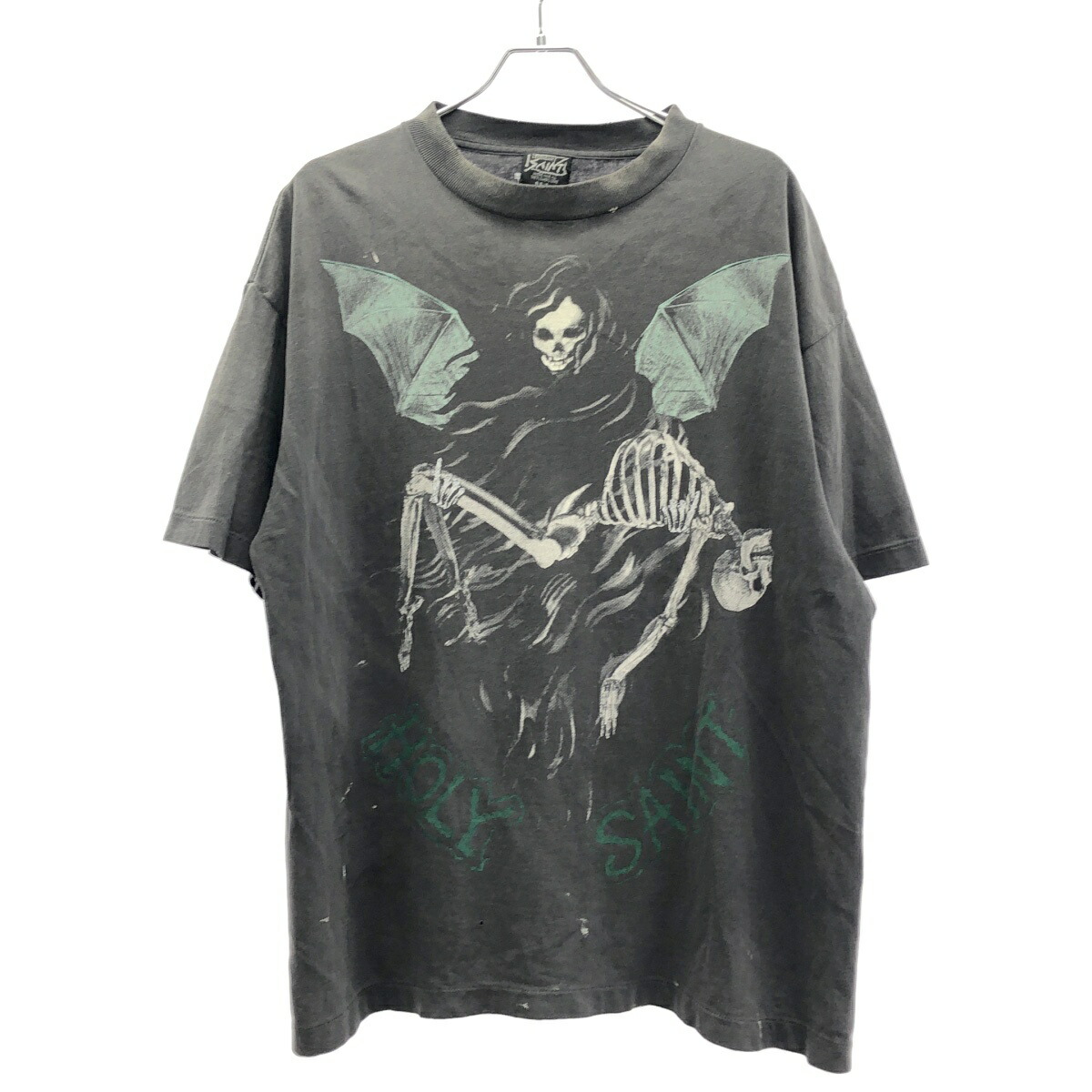セントマイケル　 グレー Tシャツ XL SAINT MICHAEL デビル セントマイケル グレー Tシャツ XL SAINT MICHAEL デビル
