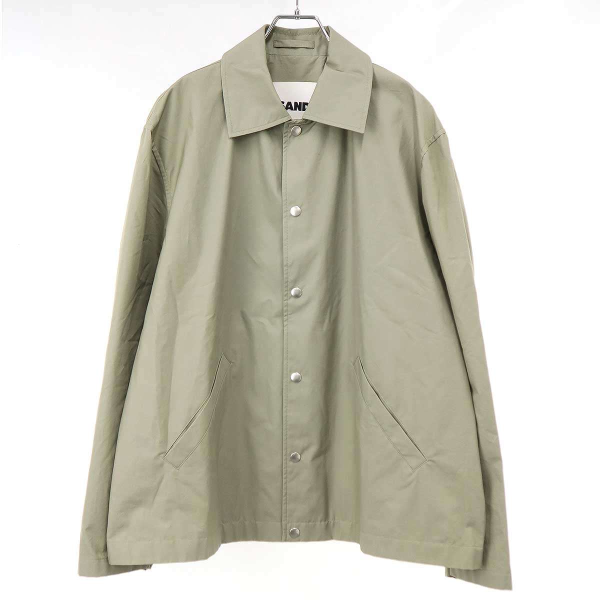 楽天市場】JIL SANDER 20aw Logo Print Coach Jacket Ivory Size-50