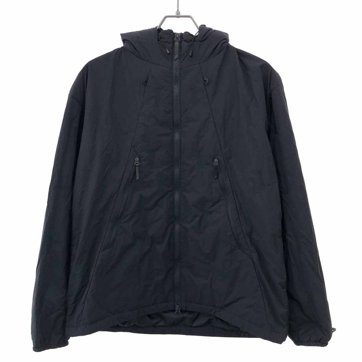 DESCENTE ALLTERRAIN デサント オルテライン AIRFLAKE PARKA エアフレークパーカー DOMWGC39 ネイビー系 S 【中古】 ITS4B3GQVN00｜MODESCAPE 店
