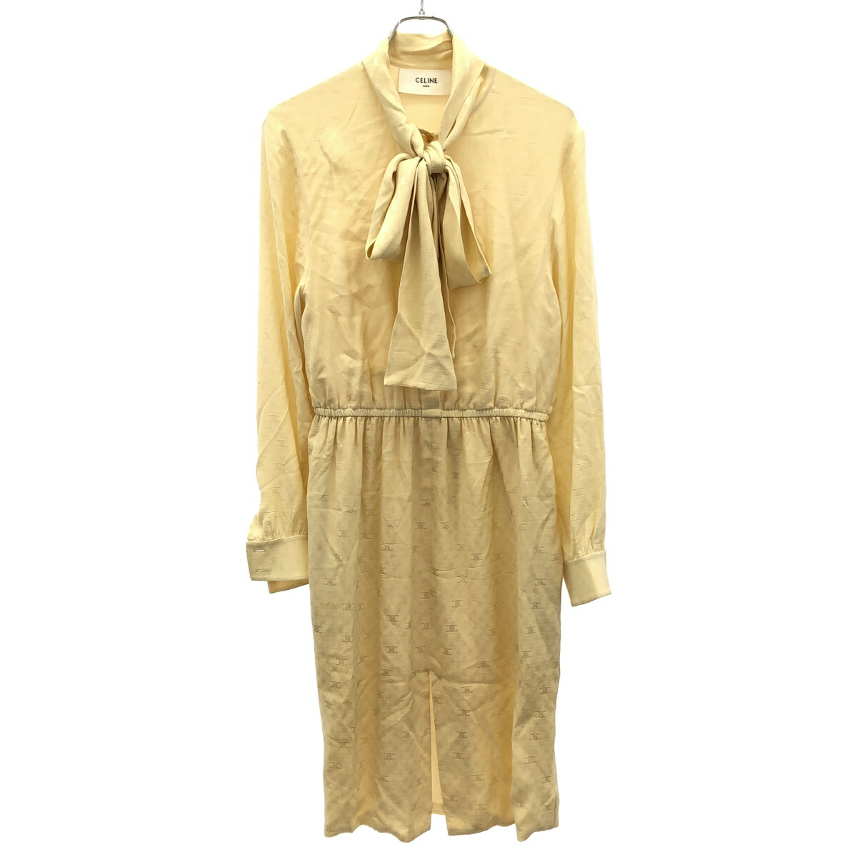 楽天市場】【セリーヌ】Celine ラヴァリエール 総柄 リボン シルク