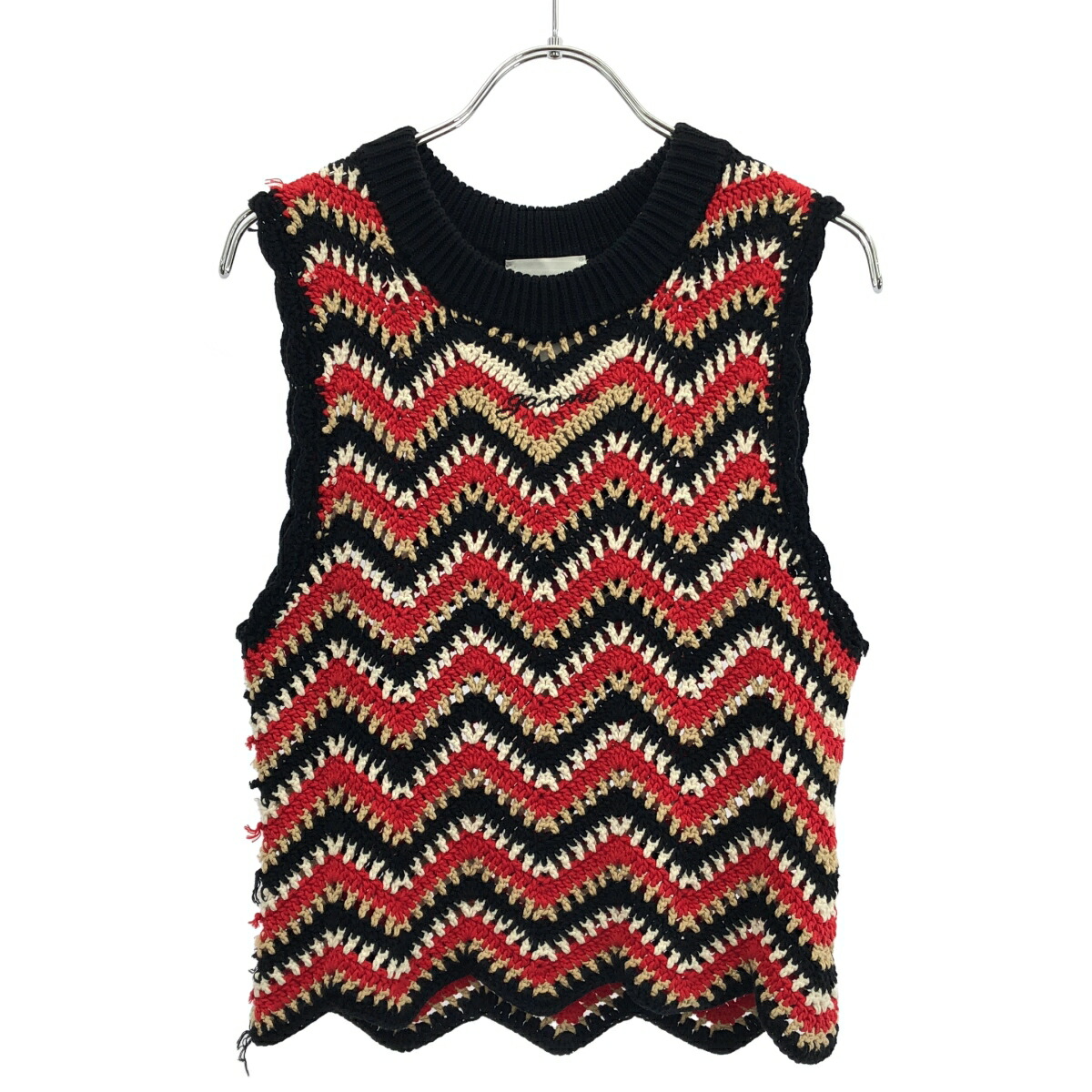 楽天市場】ガニー ニット セーター ベスト ブルー レディース GANNI