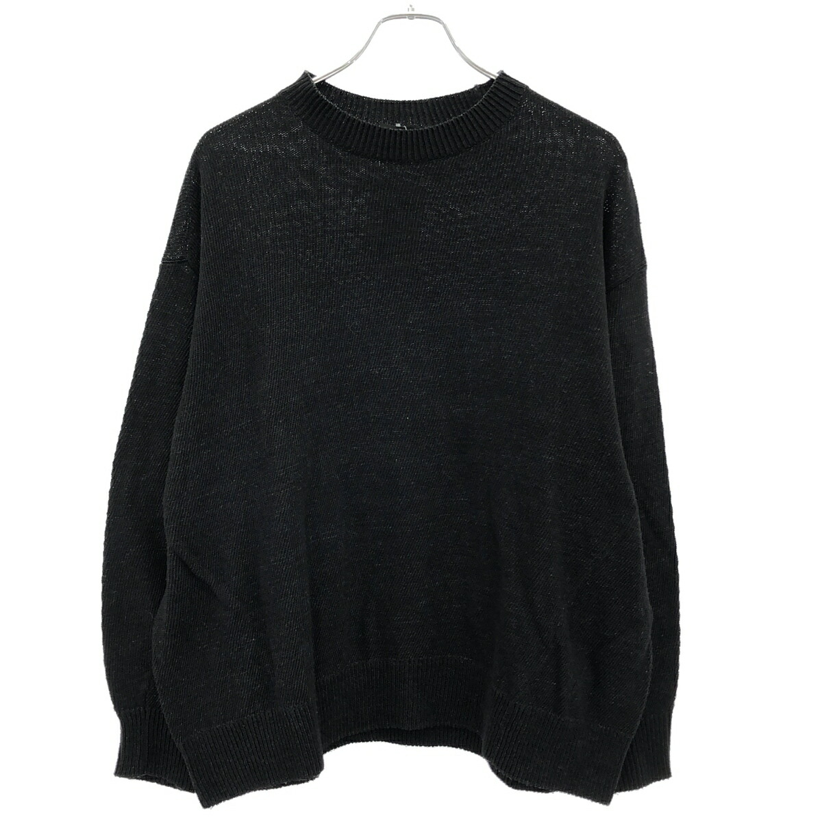 楽天市場】【中古】COMOLIブラック Vネックニット Z01-06019 ブラック