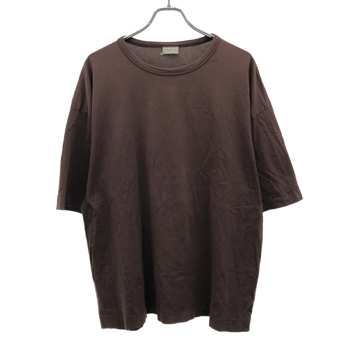 DRIES VAN NOTEN ドリスヴァンノッテン 厚地の外套大きさプルオーバー  パープル M 【中古】 IT14T36B5K2W