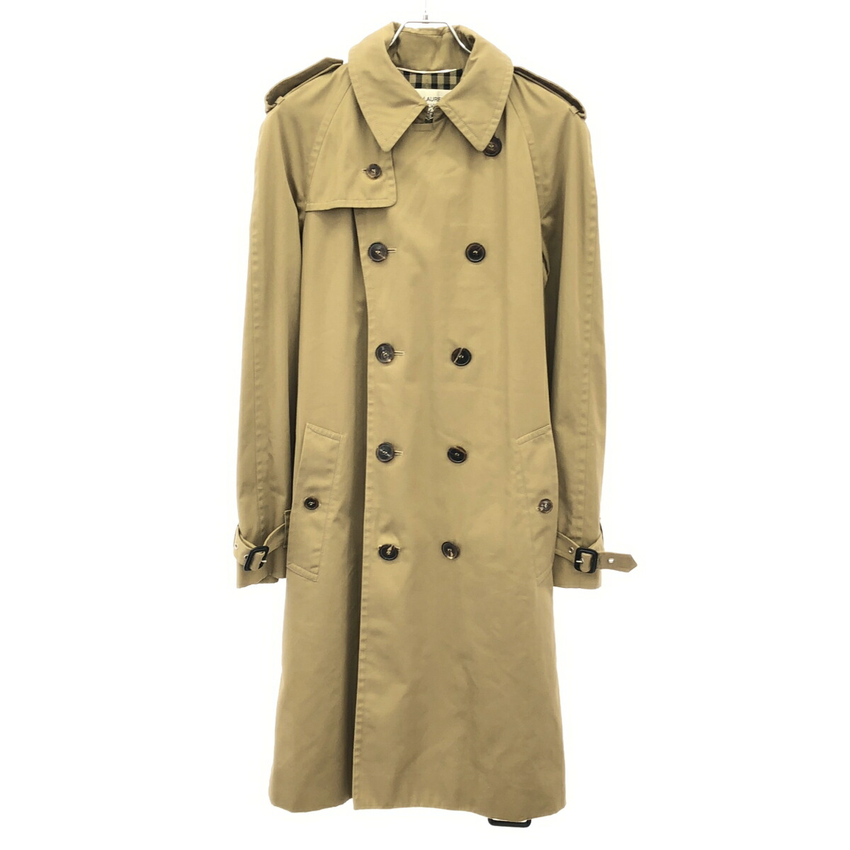 楽天市場】【サンローラン】SAINT LAURENT 21年 ベルト付き ロング