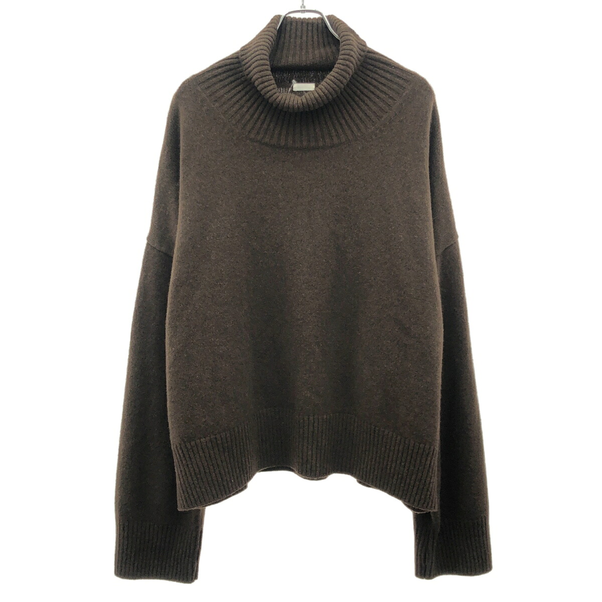SEEALL シーオール 22AW ヤクウールハイネックニットセーター SAU21 KJ796 ブラウン【中古】 IT2IYZ42NTMS|MODESCAPE 店