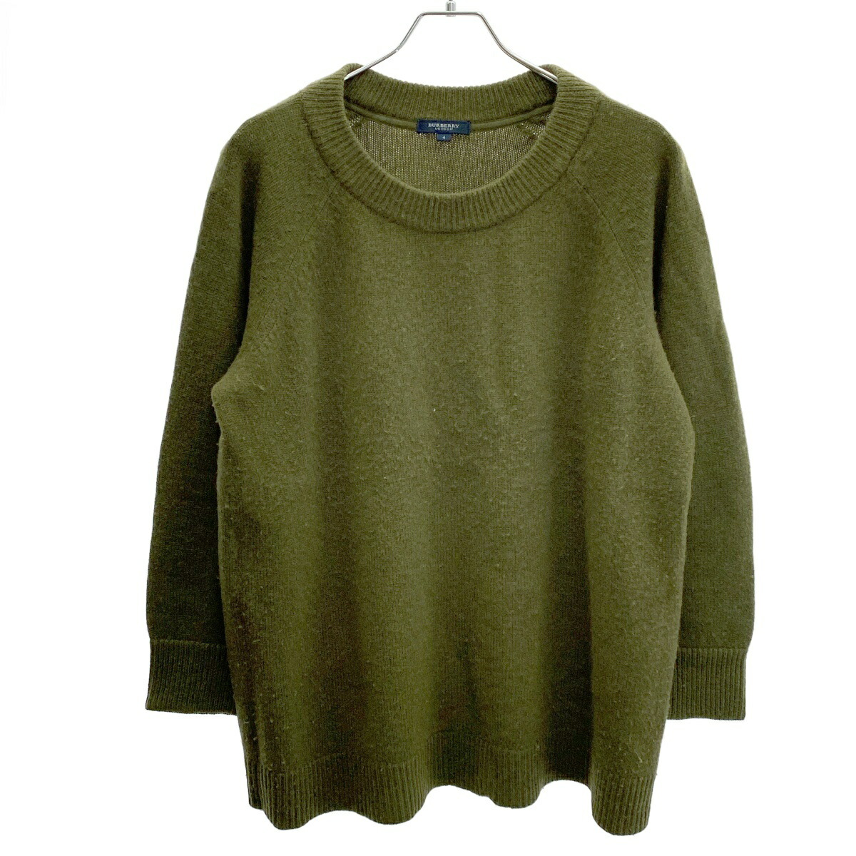 12 バーバリー ニット セーター ノバチェック アンゴラ ウール グレー S 低 価格 通販ファッション - 12 バーバリー ニット セーター ノバ