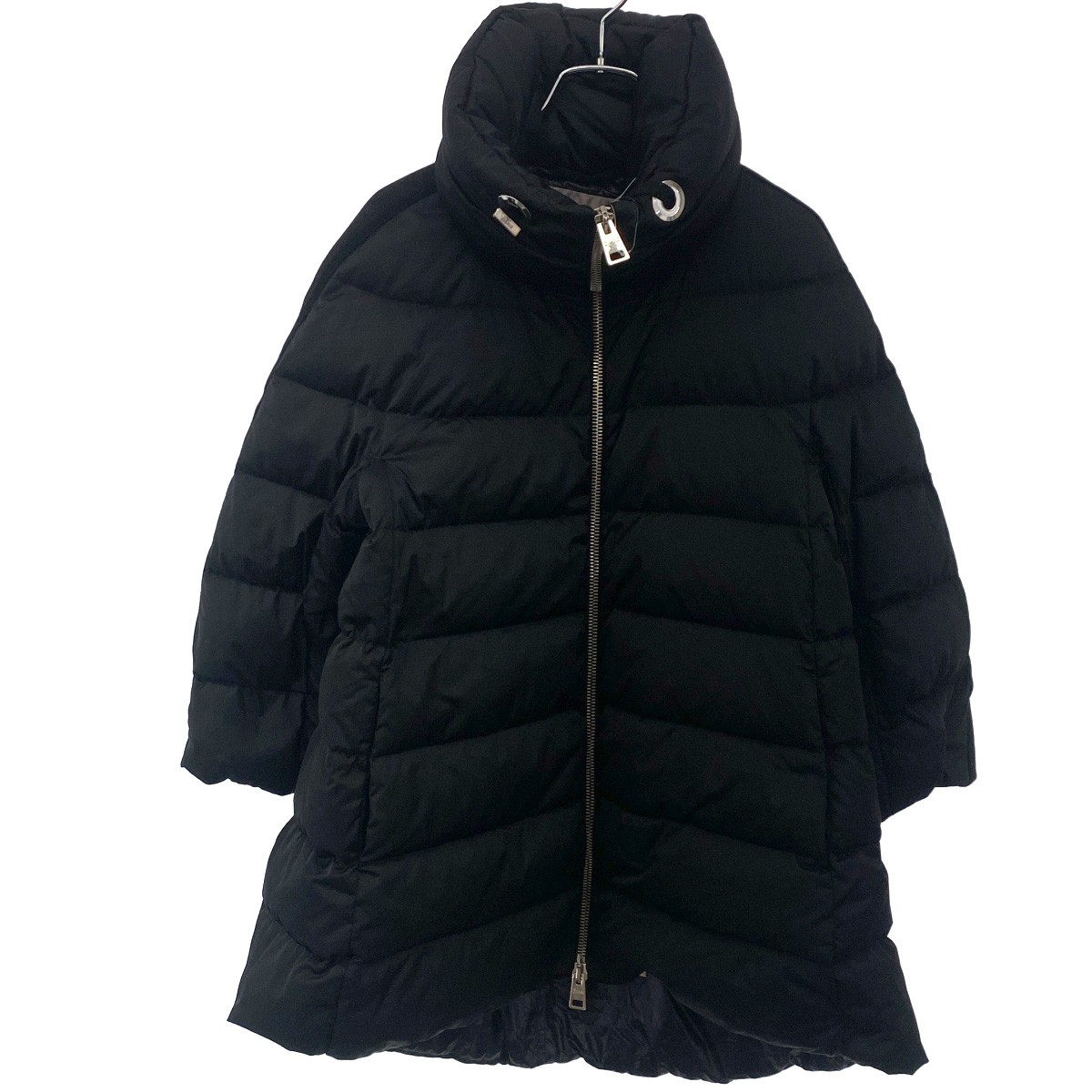 楽天市場】HERNO リバーシブルダウンコート ブラック×ベージュ 42