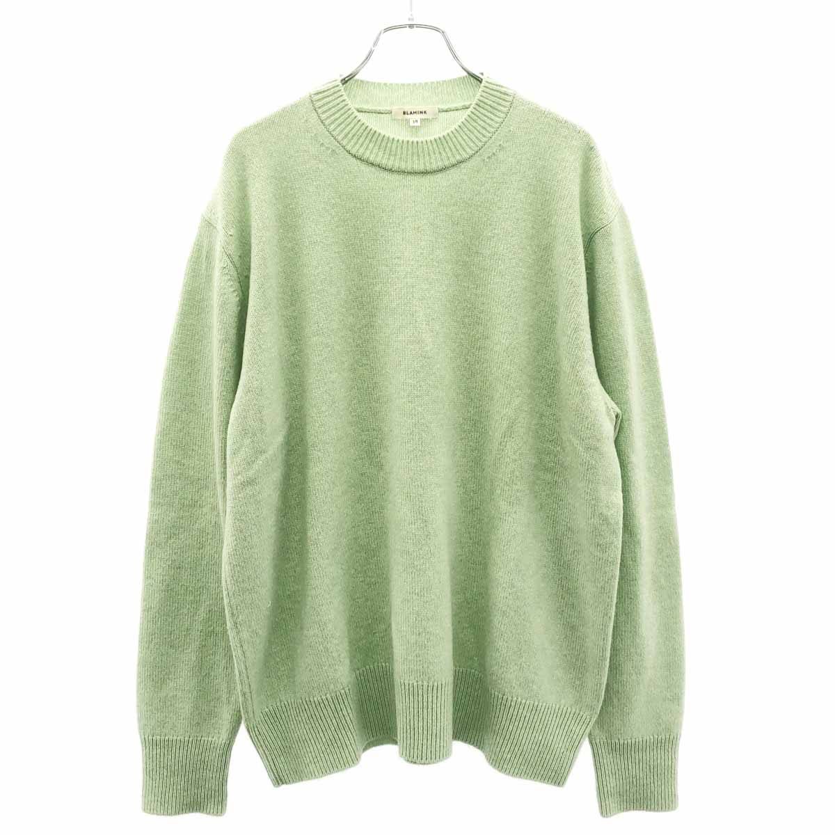楽天市場】//ブラミンク BLAMINK ウールカシミヤニットプルオーバー 38
