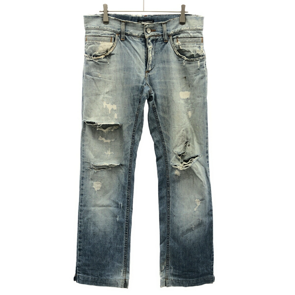 DOLCE & GABBANA ダメージデニム➕ペイントデニム DOLCE&GABBANA ドルチェアンドガッバーナ ペイント ダメージ加工