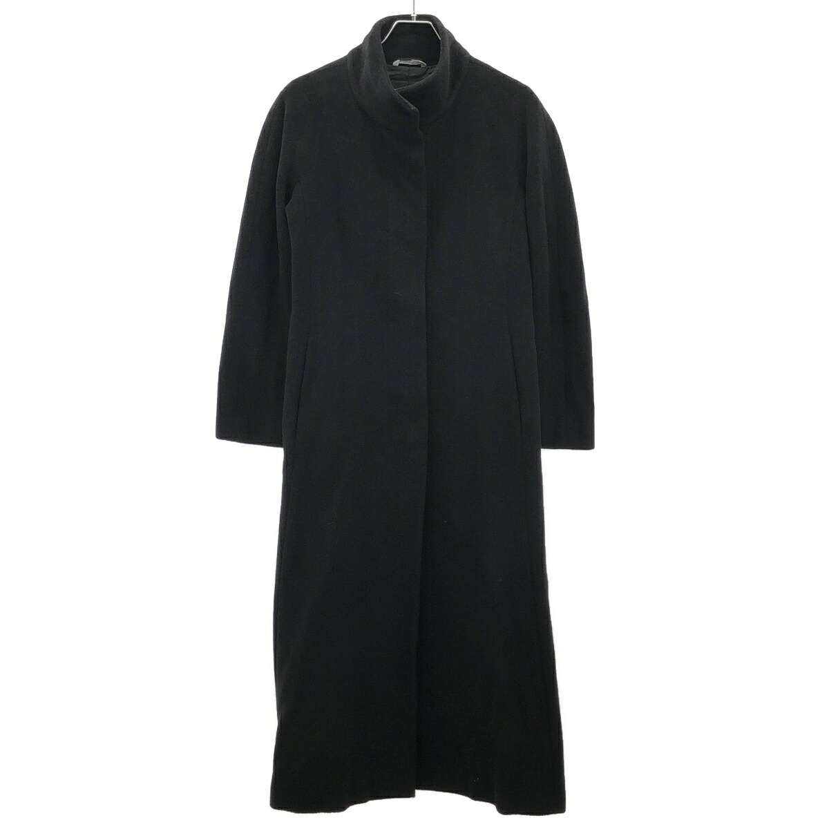 MaxMara マックスマーラ ウールカシミヤロングコート ブラック 36 【中古】 ITUNMZIQ990G｜MODESCAPE 店 26,040円