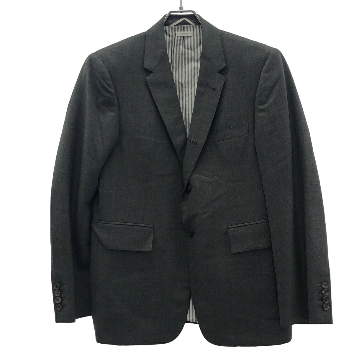 THOM BROWNE トム 赤銅色 古典派音楽上衣\u0026スラックスズボン下 セットアップ背広 MSC001A-00626025 薄墨色 2 【中古】 ITKOASASL6LK