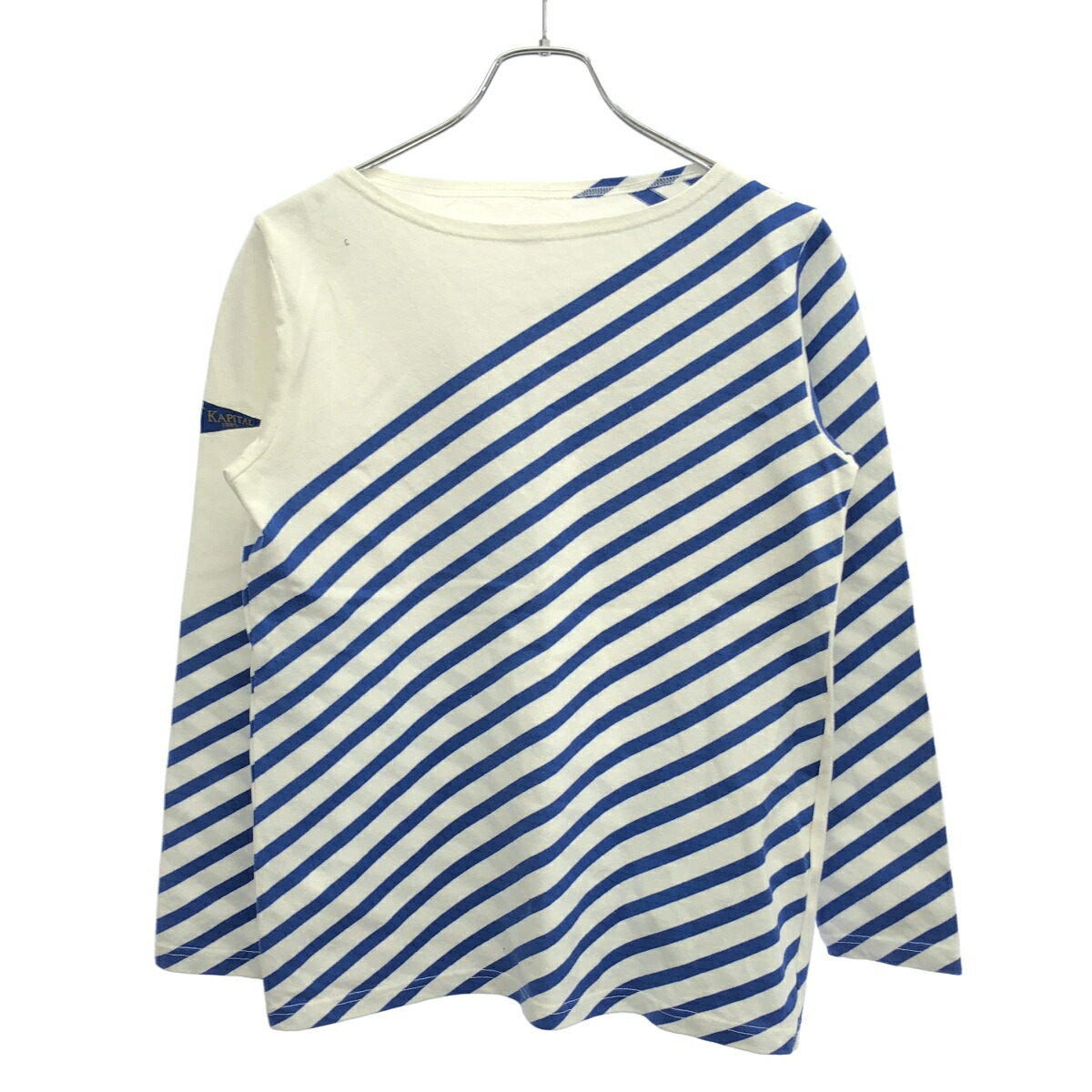 楽天市場】KAPITAL kapital ワッフル天竺 ハイネックロンT(PEACE刺繍