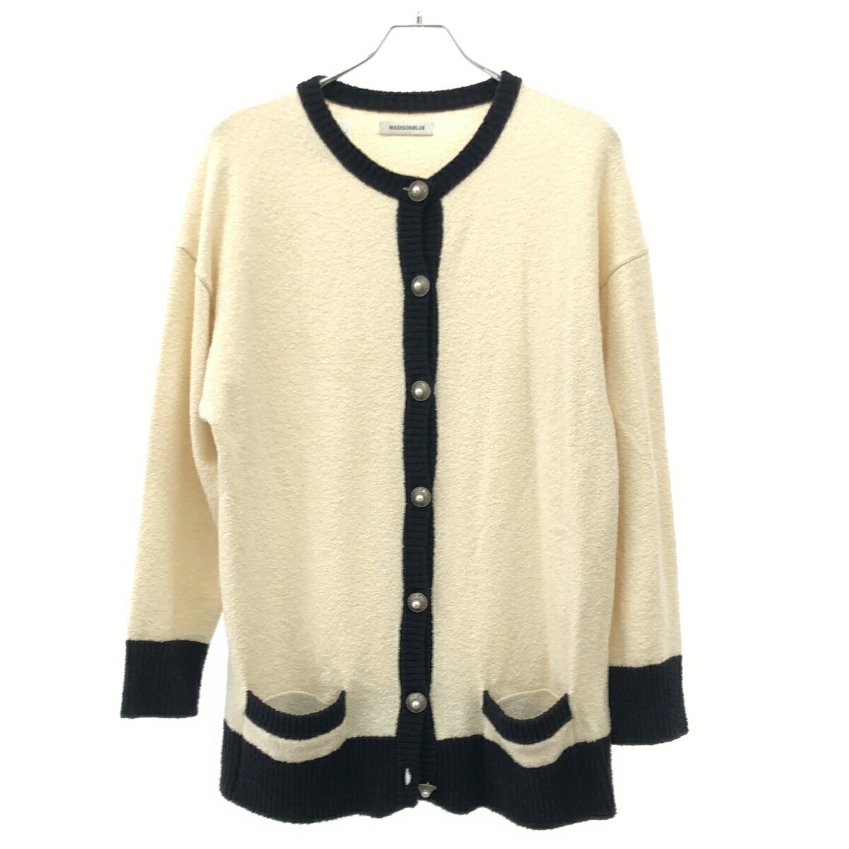 楽天市場】MADISONBLUE マディソンブルー カーディガン ブラック