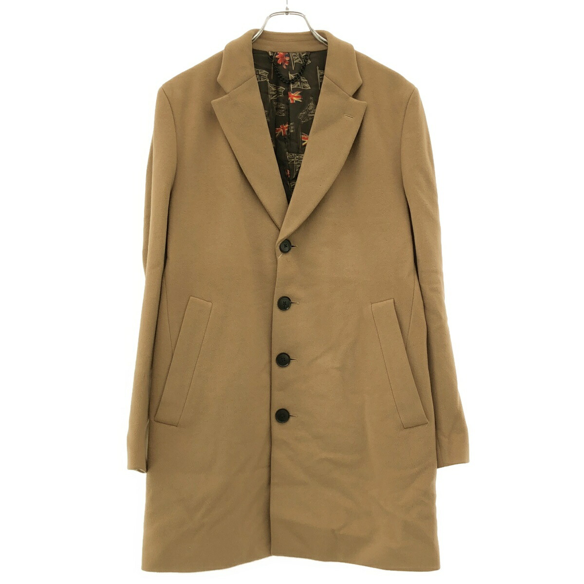 現行品　新品同様✨　ポールスミス　ステンカラーコート　ウール　ライナー　ベージュ Paul Smith ベージュ ステンカラーコート ポールスミス - メルカリ