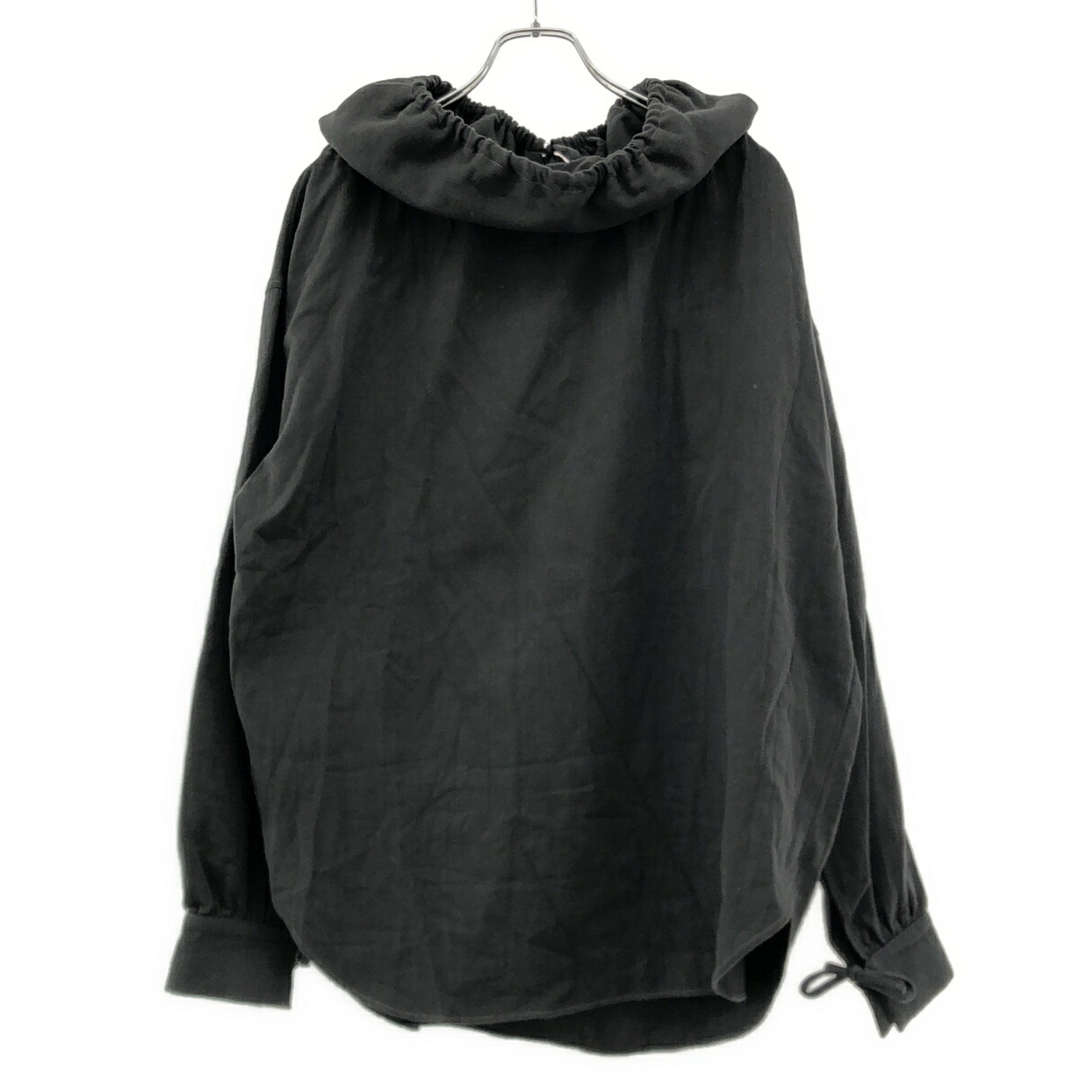 little Suzie リトルスージー Cotton Doubleface コットンダブルフェイスブラウス LS198T 濃灰色 ONE 【中古】 ITVFQTD2NECG