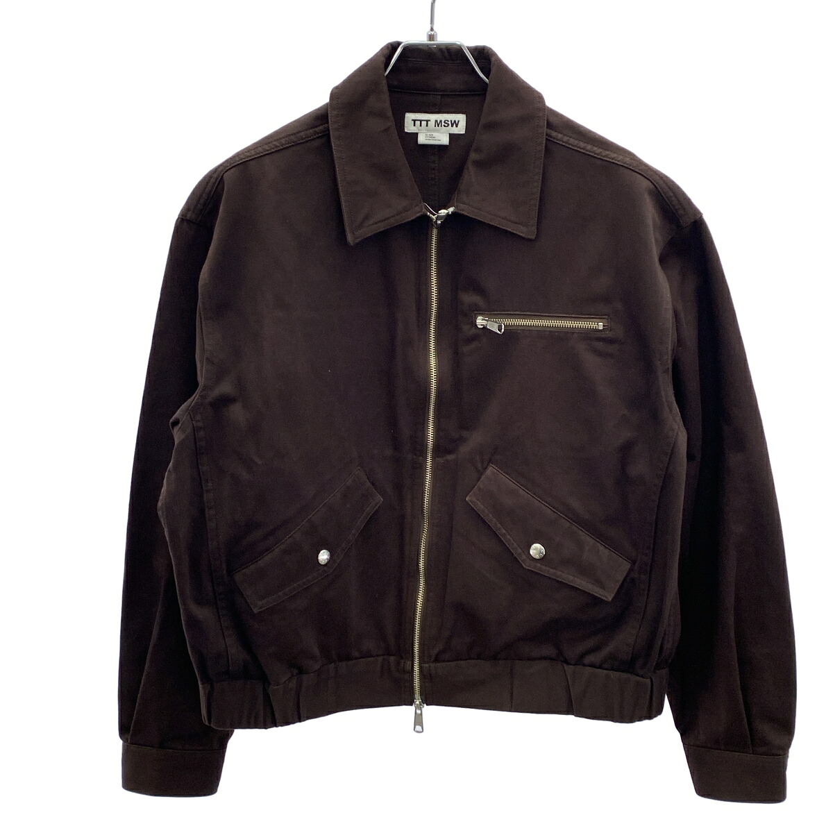 楽天市場】【中古】TTT MSW 23AW Bomber jacketオーバーサイズシルク 