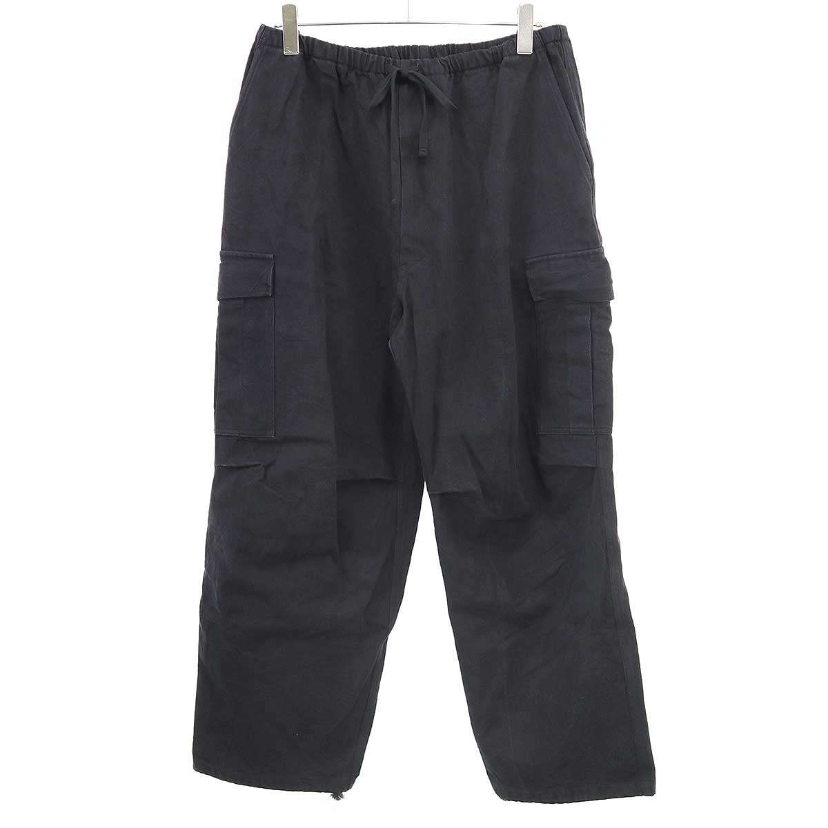 COMOLI 25SS リバーシブルパンツ　3 楽天市場】【中古】COMOLI25SS リバーシブルパンツ シルク混 イージー