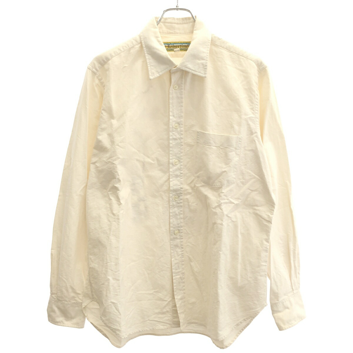 Libertine リバティーン バックプリントシャツ  象牙色 M 【中古】 ITKMXERGYNXX