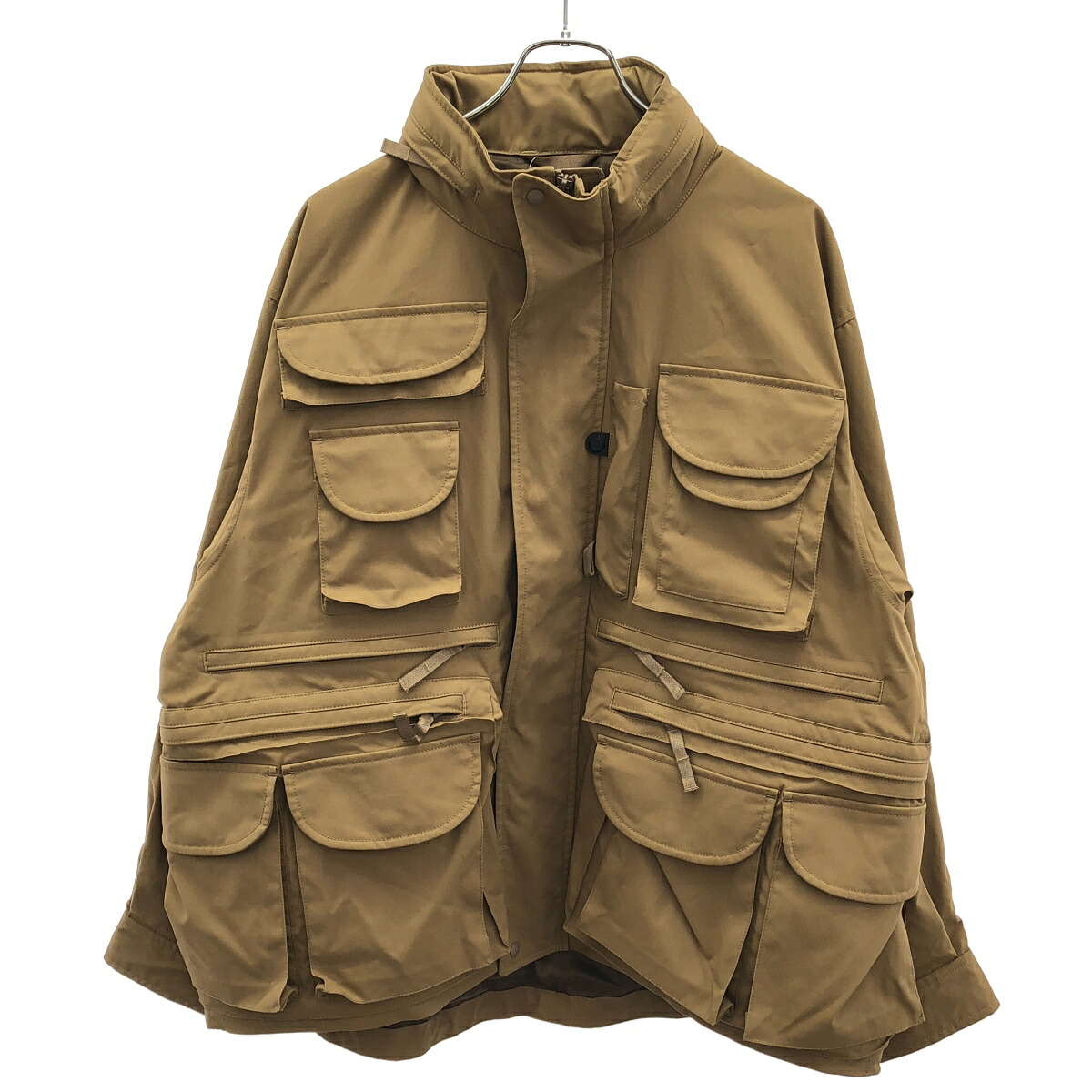 DAIWA PIER39 ダイワピア39 TECH PERFECT FISHING JACKET テックパーフェクトフィッシングジャケット BJ-25021W ブラウン M 【中古】 ITUPVXS988MW｜MODESCAPE 店