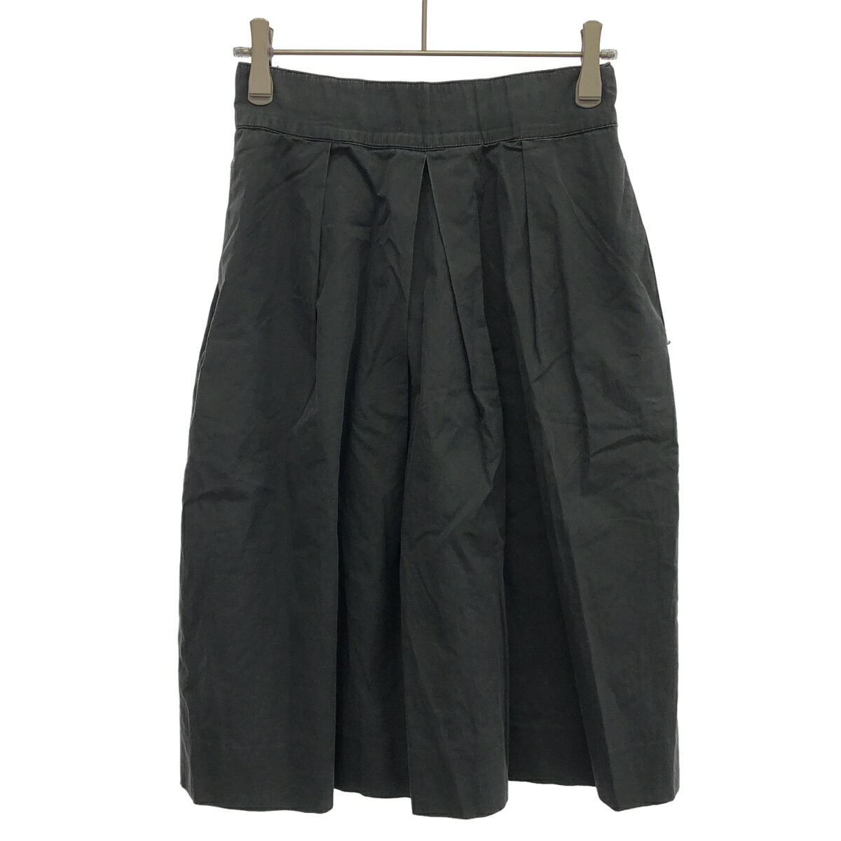 楽天市場】【5%OFFクーポン】 エルメス スカート ミドル ラムスキン