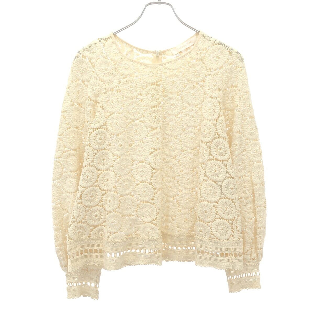 楽天市場】【中古】SEE BY CHLOE Embroidered Sift blouse フレア 