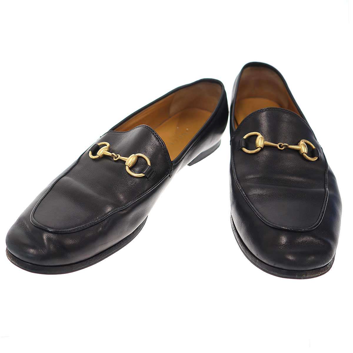 楽天市場】GUCCI グッチ ヨルダーン ホースビット ローファー ブラウン