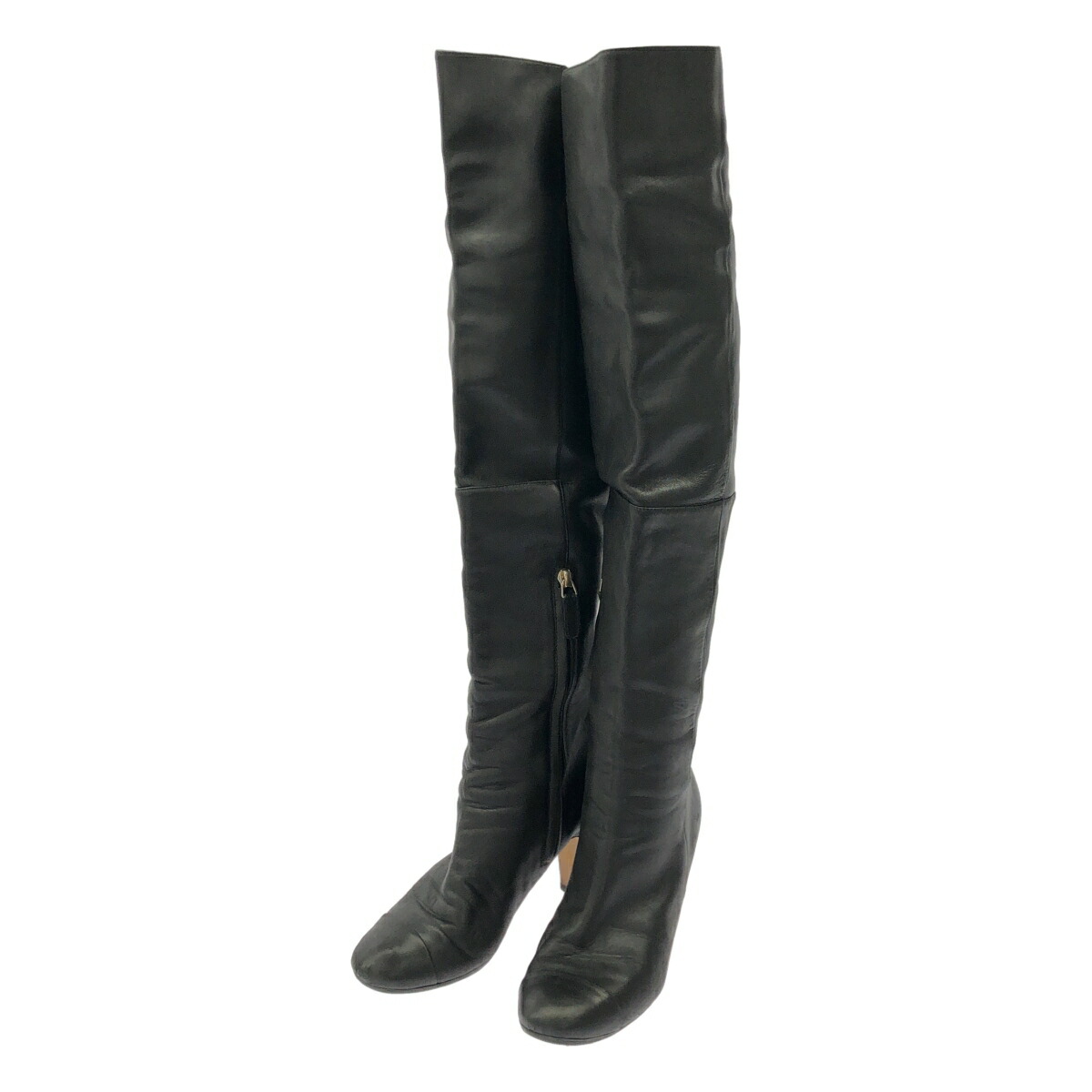 楽天市場】【アパレル】CHANEL シャネル ロングブーツ キルティング