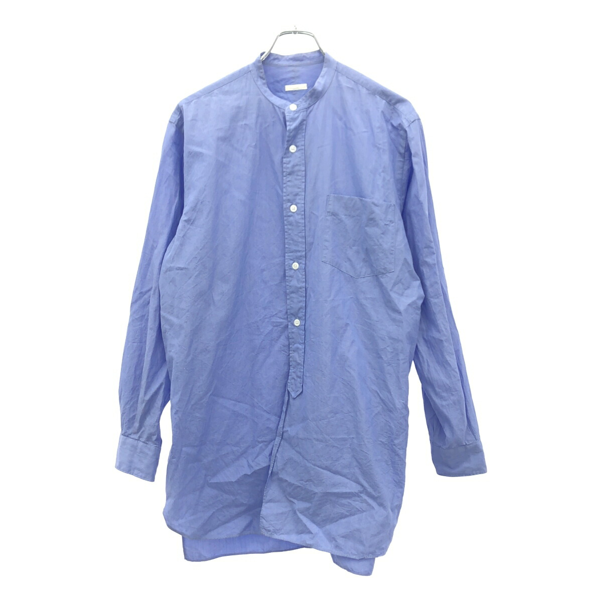 楽天市場】COMOLI 21ss BAND COLLAR SHIRT NAVY コモリ バンド カラー