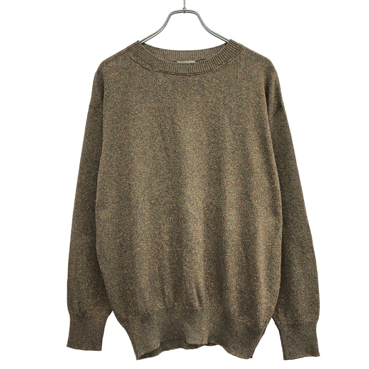 DRIES VAN NOTEN ドリスヴァンノッテン 18SS グリッターラメニットセーター  サクラ色 M 【中古】 ITT4RJAQXO74 レディースファッション-ニット・セーター