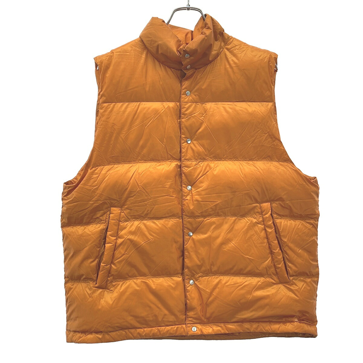 UNIVERSAL PRODUCTS ユニバーサルプロダクツ 24AW REVERSIBLE PACKABLE DOWN VEST リバーシブルダウンベスjと 243-60402 オレンジ色 3 【中古】 ITNPIAXSRXCG