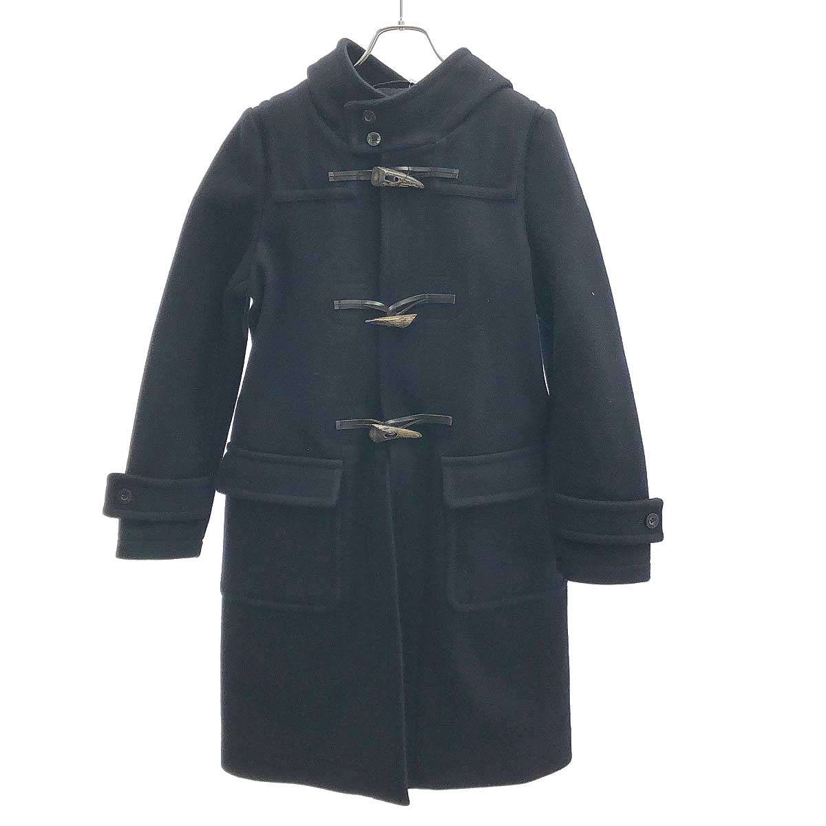 HYKE 山歩き 19AW DUFFLE COAT ウールメルトンダッフルコート 192-17158 米国海軍 2 【中古】 ITCVKDG6DGIF