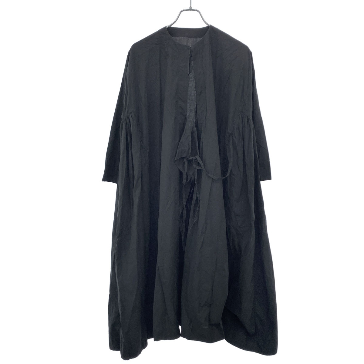 ARTS\u0026SCIENCE アーツアンドサイエンス 19SS コットンドレスワンピース 091-L522-0611 黒いこと 1 【中古】 IT9ZA0MHSDSS