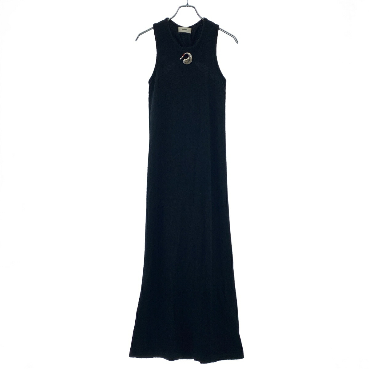 muller of yoshiokubo ミュラーオブヨシオクボ moy BACK TWIST DRESS ドレスワンピース MLS24116 ブラック 38 【中古】 ITHAWLX16HYG