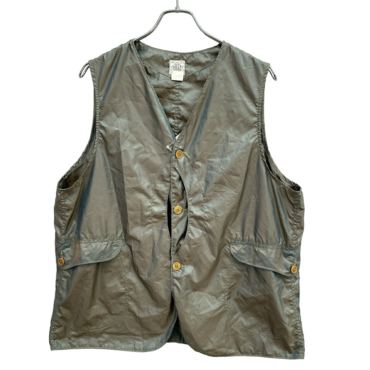 楽天市場】POST OVERALLS / #1512-DRN Royal Traveler /cotton dobby