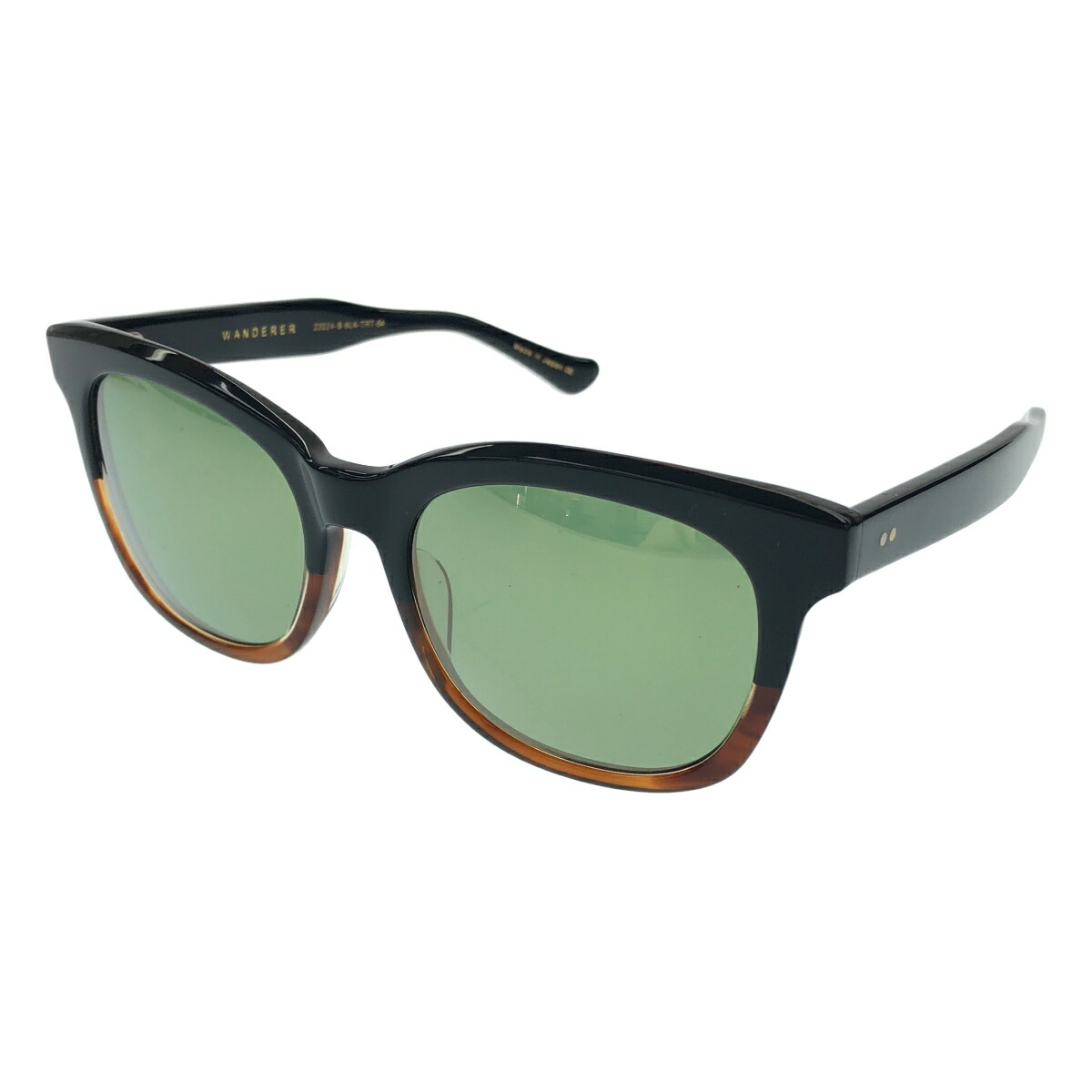 DITA ディータ WANDERER 22024-B-BLK-TRT-54 ブラック×ブラウン 54□19-145 【中古】 IT9UT8IG4POP