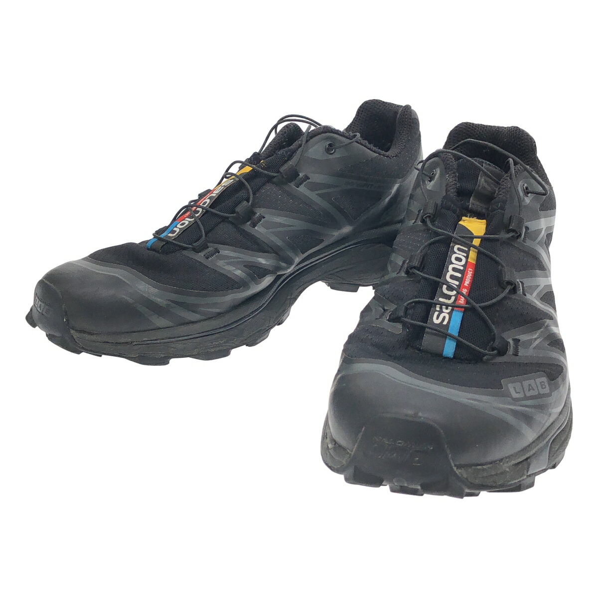 SALOMON サロモン XT-6 ADVANCED スニーカー 410866 黒いこと 26.5珊 【中古】 IT9L0HIA6V2A