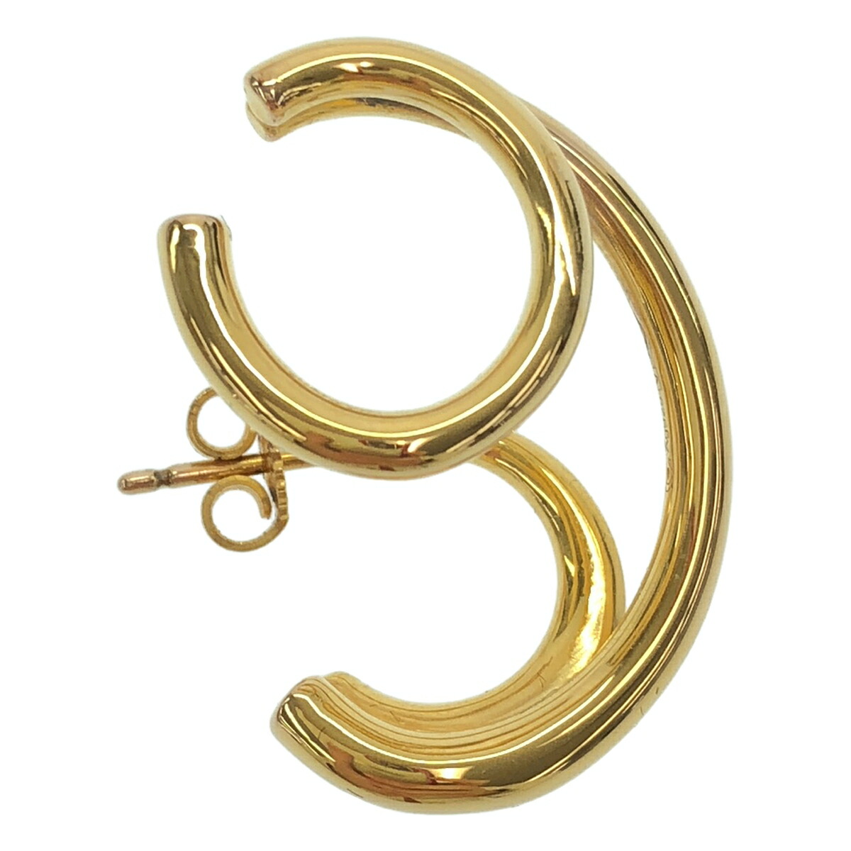 Charlotte Chesnais シャルロットシェネ BOUCLE D'OREILLE TRIPLET シングルピアス ゴールド 【中古】 ITMVT0IHT3R4|MODESCAPE 店