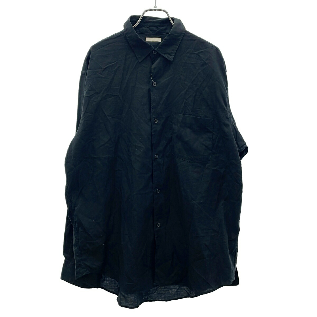 ULTERIOR アルテリア 25SS シルキーソフトツイルシャツ ULSH57-KA198 ブラック 4 【中古】 ITXFSY6ZZ11S｜MODESCAPE 店