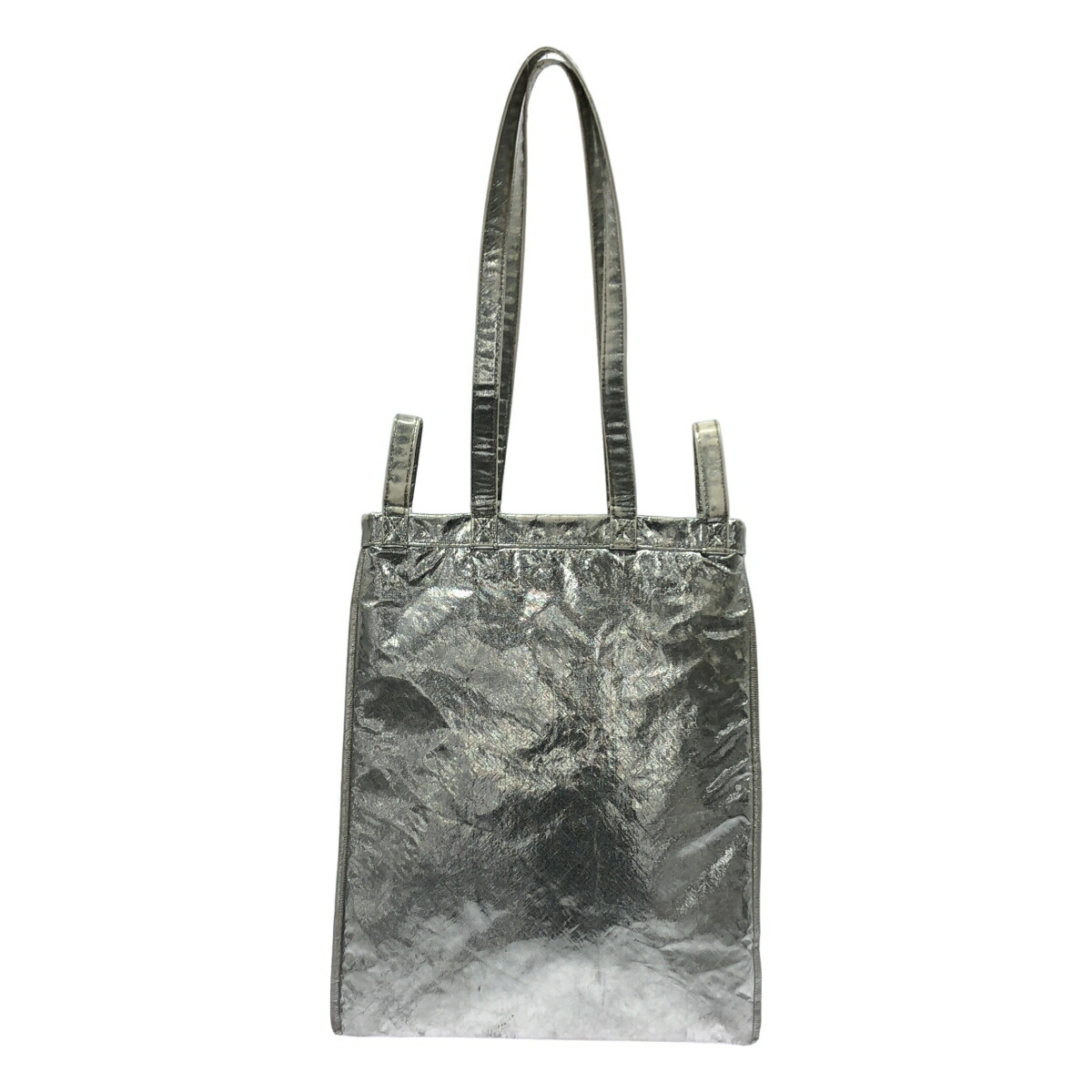 MM6 Maison Margiela エムエムシックス メゾン マルジェラ トートバッグ SB5WC0003 シルバー 【中古】 ITEJKKDM2N5O|MODESCAPE 店