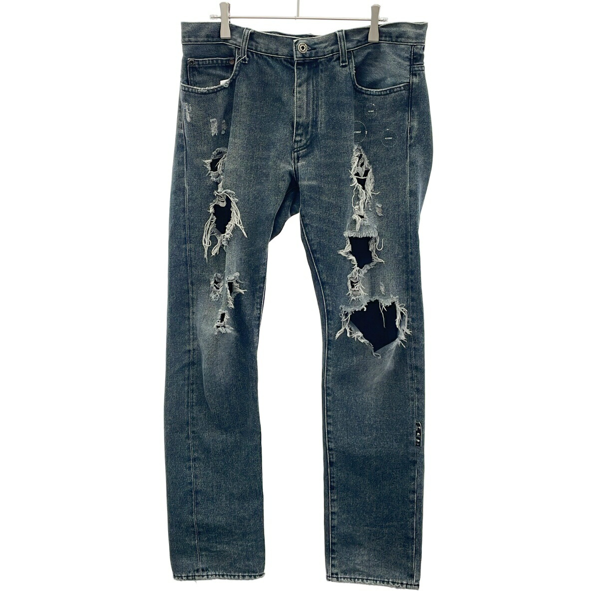 楽天市場】Off-White SKINNY REGULAR LENGHT MEDIUM BLUE WAS / オフ